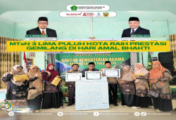 MTsN 3 Lima Puluh Kota Raih Prestasi Gemilang di Hari Amal Bhakti